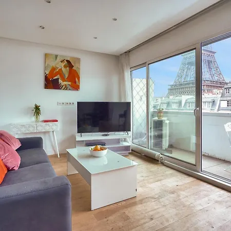 Magnifique 80 M2 Face Tour Eiffel Appartamento Parigi
